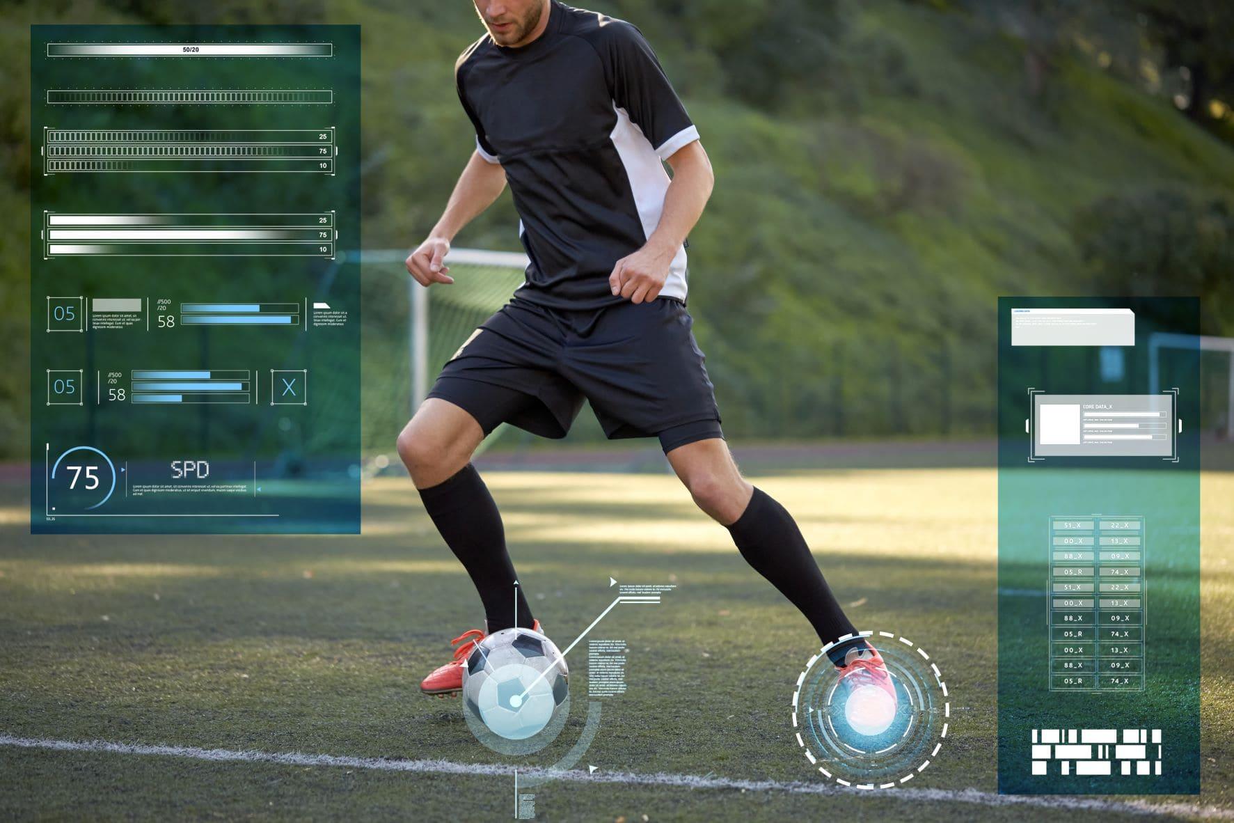 Fantasy sports platform interface showing player statistics and live scoring